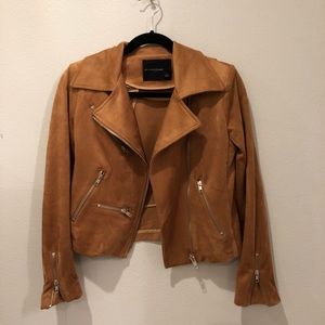 OLIVACIOUS suede jacket